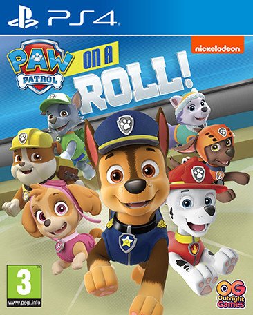 Playstation 4 Ps4 Paw Patrol: On A Roll Ryhmä Hau Peli 